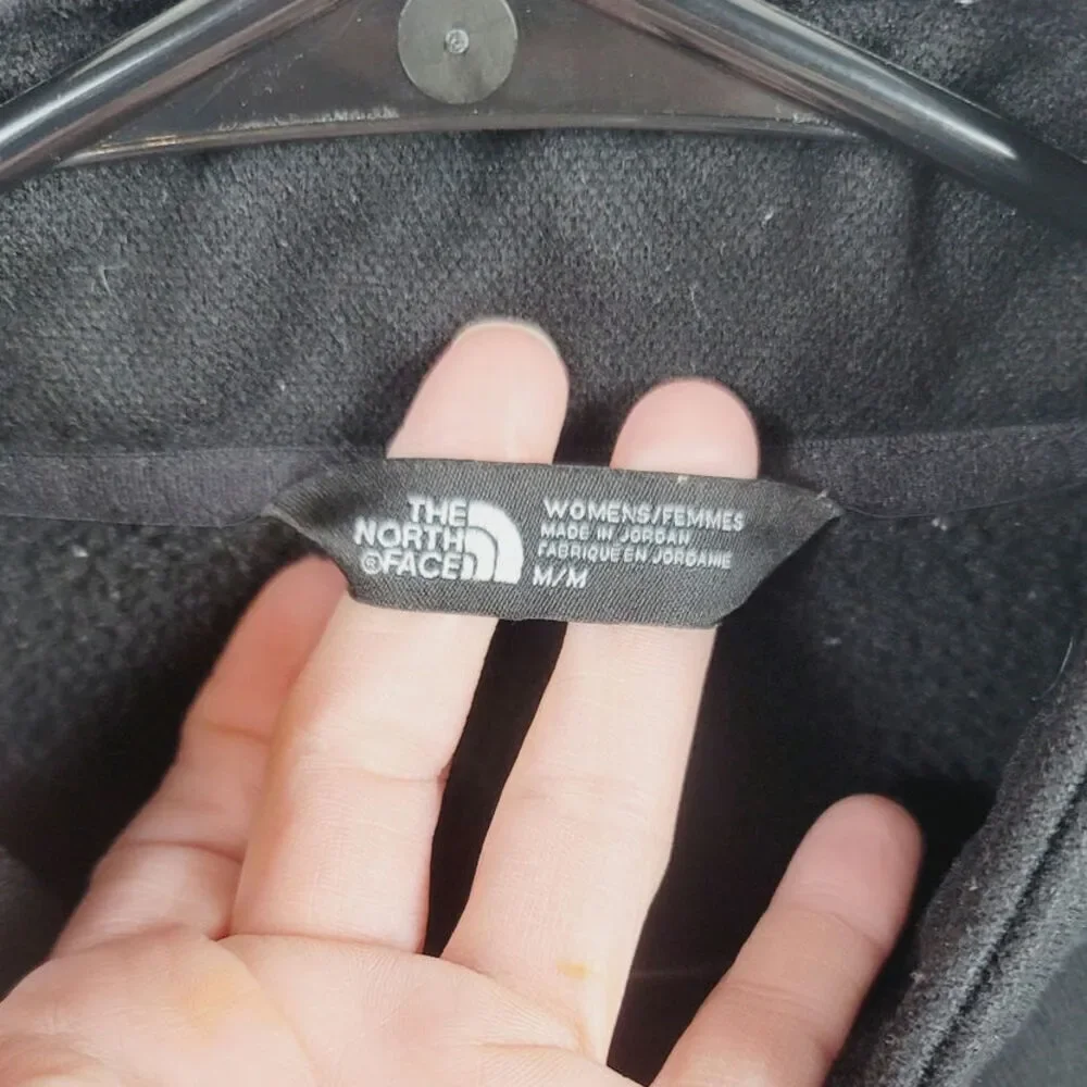 The North Face Indi 2 Full-Zip Fleece Jacket in TNF Black, sz Medium